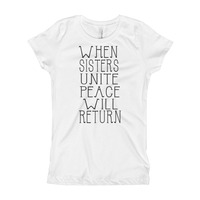 SISTERS UNITE Girl's T-Shirt - Thumbnail 2