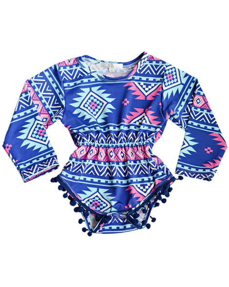 Brittany Pom Pom Romper