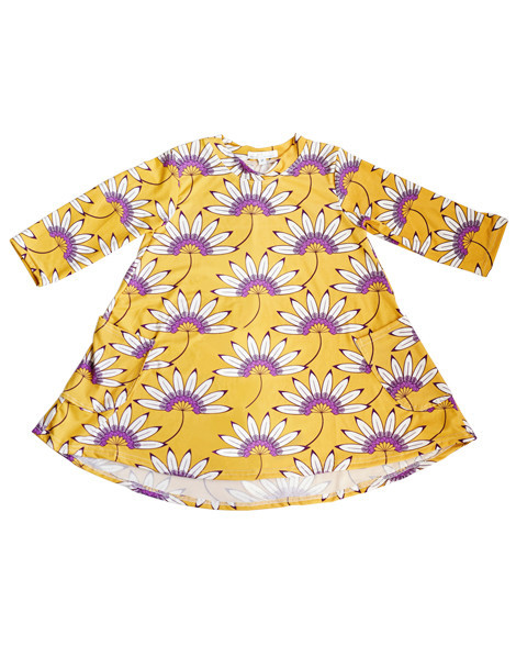 Zia High Low Dress - YELLOW