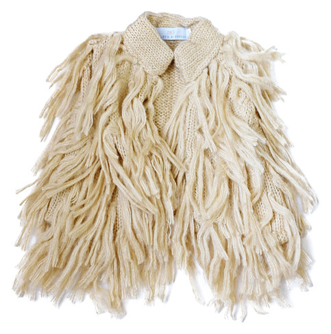 Collins Tassel Vest - Cream