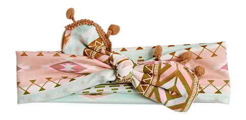 Bre Pom Pom Knot Headwrap