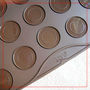 Macaroon Silicone 29x26cm Baking Mat Pastry Sheet Easy Use Baking Utensil - Thumbnail 1