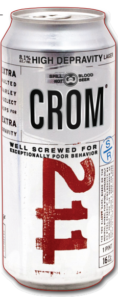 Crom 211 Can sticker