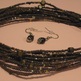 Brown Seed & Wood Beaded Set - Thumbnail 1