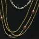 Chain & Gold Seed Beaded Set - Thumbnail 2