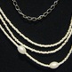 Chain & Pearl Seed Beaded Set - Thumbnail 2