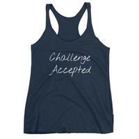 Challenge Accepted Women's tank top - Thumbnail 3