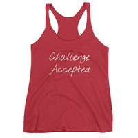 Challenge Accepted Women's tank top - Thumbnail 5