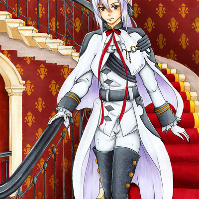 Owari no seraph ferid print