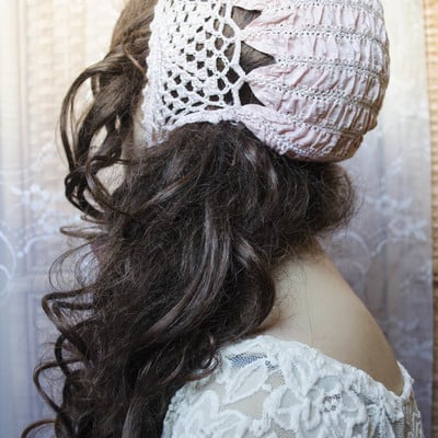 Little rose lace cap
