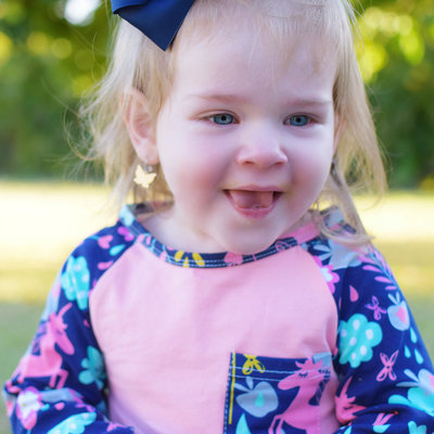 Unicorn pocket top and leggings set