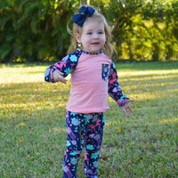 Unicorn Pocket Top and Leggings Set - Thumbnail 1