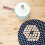 NATURAL WOODEN BEAD TRIVET -1