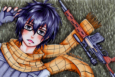 Aoharu x Kikanjuu Yukimura Print