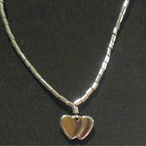 Hemalyke Double Hearts Necklace