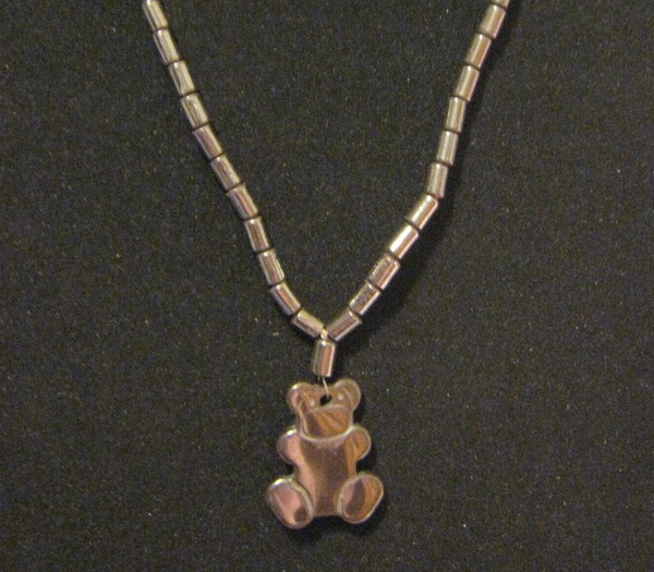 Hemalyke Teddy Bear Necklace