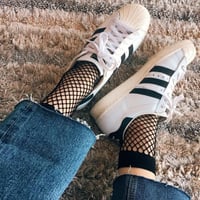 HARAJUKU FISHNET SOCKS - Thumbnail 1