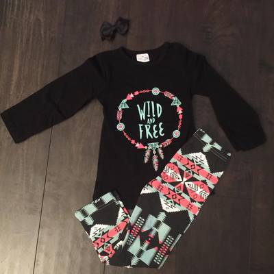 Dream catcher top and leggings set