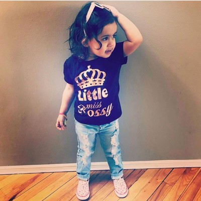 Little miss bossy tee