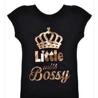 Little Miss Bossy Tee - Thumbnail 2