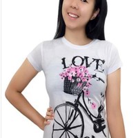 Love Bicycle Tee - Thumbnail 1