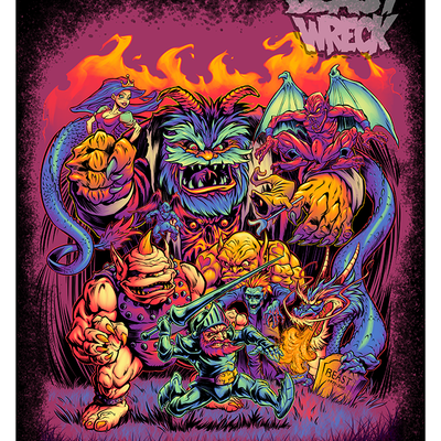 Ghosts 'n' goblins print - Thumbnail 5