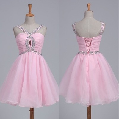 Pink homecoming dresses,homecoming dress, cute homecoming dresses