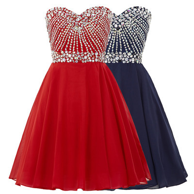 Red Homecoming Dress,Short Homecoming Dresses,Tulle Homecoming Gown