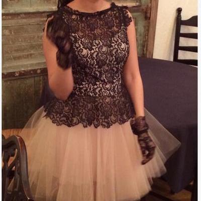 Black homecoming dress,lace homecoming dress,cute homecoming dress,sexy homecoming dress,short prom dress,black homecoming gowns