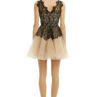 Black Homecoming Dress,Lace Homecoming Dress,Cute Homecoming Dress,Sexy Homecoming Dress,Short Prom Dress,Black Homecoming Gowns - Thumbnail 1