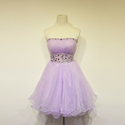 Homecoming dress,lilac prom dresses,tulle homecoming gowns,party dress,short prom gown,lilac cocktail dress