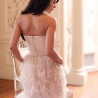 Pink Homecoming Dress,Homecoming Dresses,Homecoming Gowns,Short Prom Gown,Sweet 16 Dress - Thumbnail 2