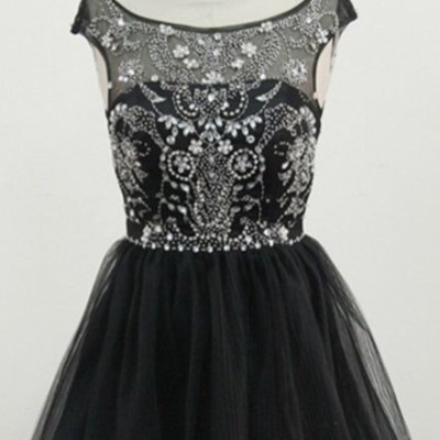 Homecoming dress,tulle homecoming dress,cute homecoming dress,tulle homecoming dress - 162