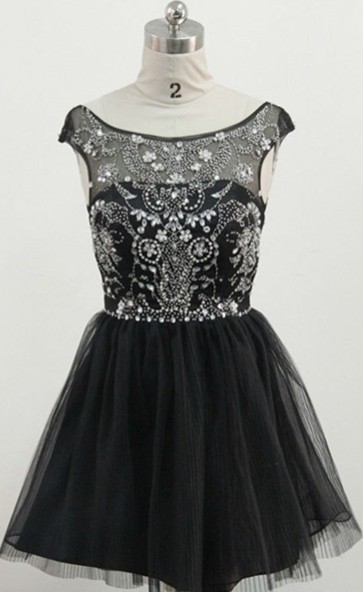 Homecoming Dress,Tulle Homecoming Dress,Cute Homecoming Dress,Tulle Homecoming Dress - 162