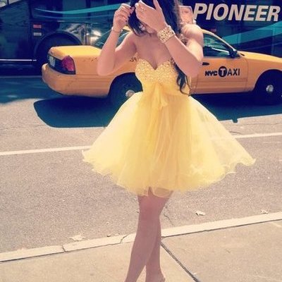 Homecoming dresses,yelllow homecoming dress,yelllow homecoming dress,homecoming dress,short prom dress,country homecoming gowns - 124