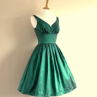Homecoming Dress,Satin Homecoming Dresses,Short Prom Dress,Strapless Evening Dress,Summer Prom Dress - 172 - Thumbnail 2