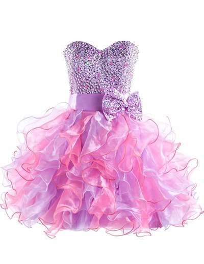 Homecoming Dress,Short Prom Dresses,Tulle Homecoming Gowns,Fitted Party Dress,Beading Prom Dresses - 186