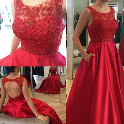 A-line beading charming real made prom dresses,long evening dresses,prom dresses on sale,l51 - 250