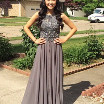 Backless spaghetti straps charming beading real made prom dresses,long evening dresses,prom dresses on sale,l77 - 228