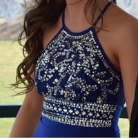 Beading Charming Sheath Real Made Prom Dresses,Long Evening Dresses,Prom Dresses On Sale,L43 - 258 - Thumbnail 1