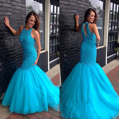 Mermaid Charming Sexy Real Made Prom Dresses,Long Evening Dresses,Prom Dresses On Sale,L02 - 274