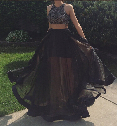 Ball Gown Beading Charming Real Made Prom Dresses,Long Evening Dresses,Prom Dresses On Sale,L57 - 244