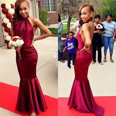 Backless real made charming prom dresses,long evening dresses,prom dresses on sale, s210 - 294