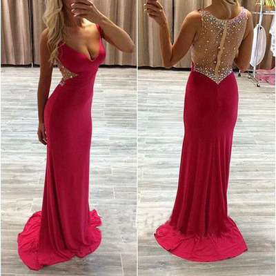 Sexy sheath prom dresses,long evening dresses,prom dresses on sale, t99 - 385