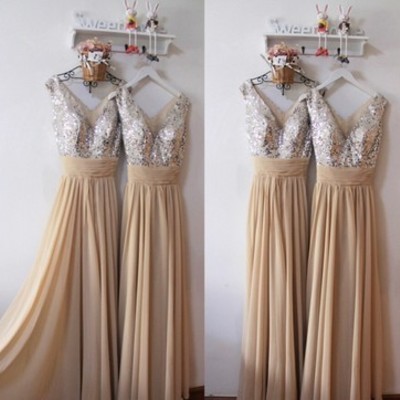 V-neck charming custom made bridesmaid dresses,bridesmaid dresses,bridesmaid dresses on sale,l27 - 466