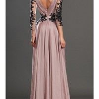 A-Line Real Made Charming Prom Dress,Appliques Formal Dresses,Charming Evening Dresses On Sale - 321 - Thumbnail 1