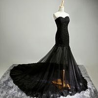 Sweetheart Mermaid Charming Prom Dresses,Long Evening Dresses,Prom Dresses On Sale, T154 - 404 - Thumbnail 1