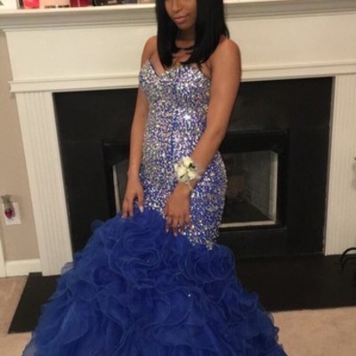 Sweetheart beading mermaid prom dresses,long evening dresses,prom dresses on sale,t158 - 411