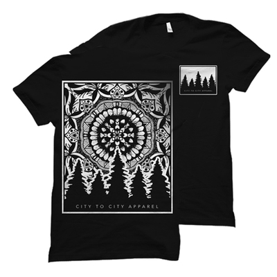 Forest mandala t-shirt