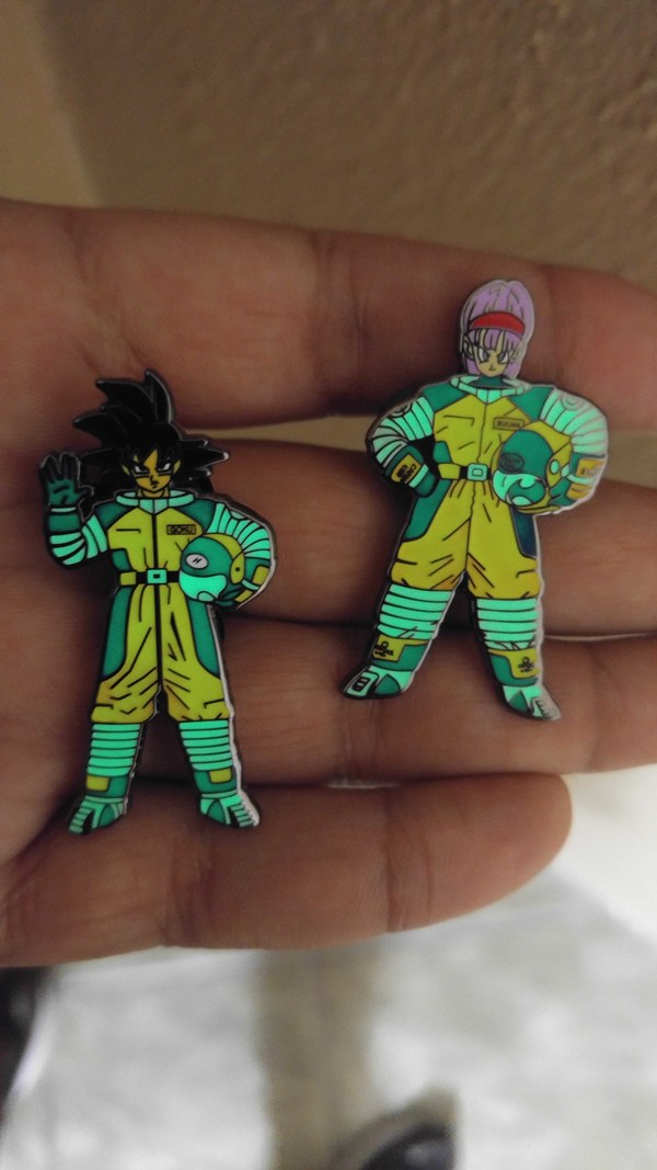 Space Goku & Bulma set